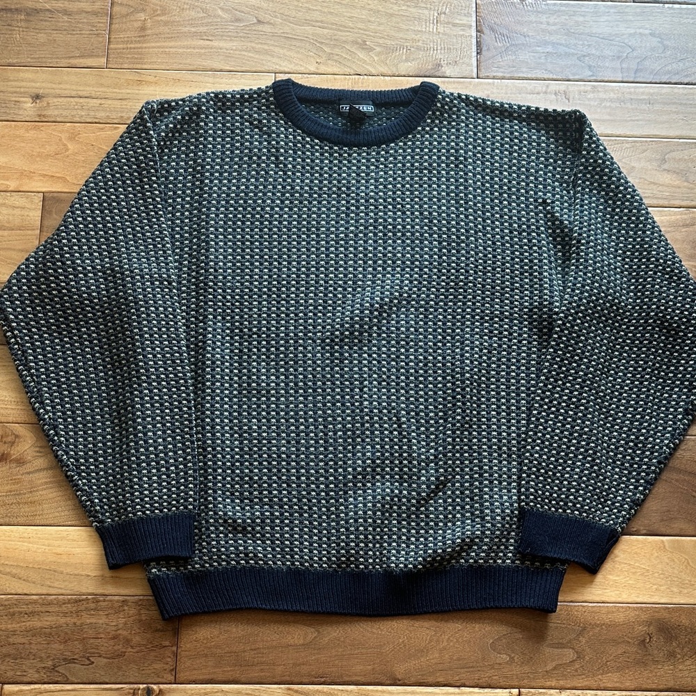 Vtg Jantzen abstract design sweater